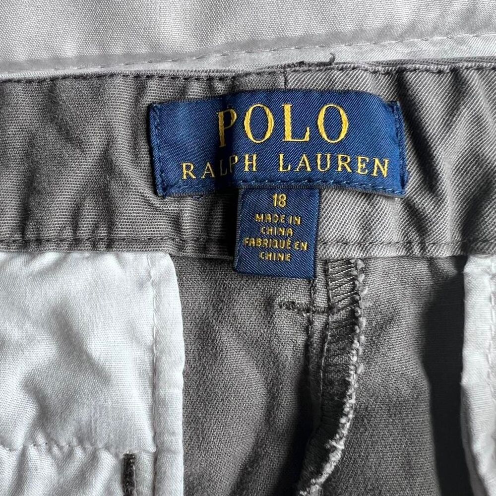 Polo-ralph-lauren Men's Grey and Silver Trousers